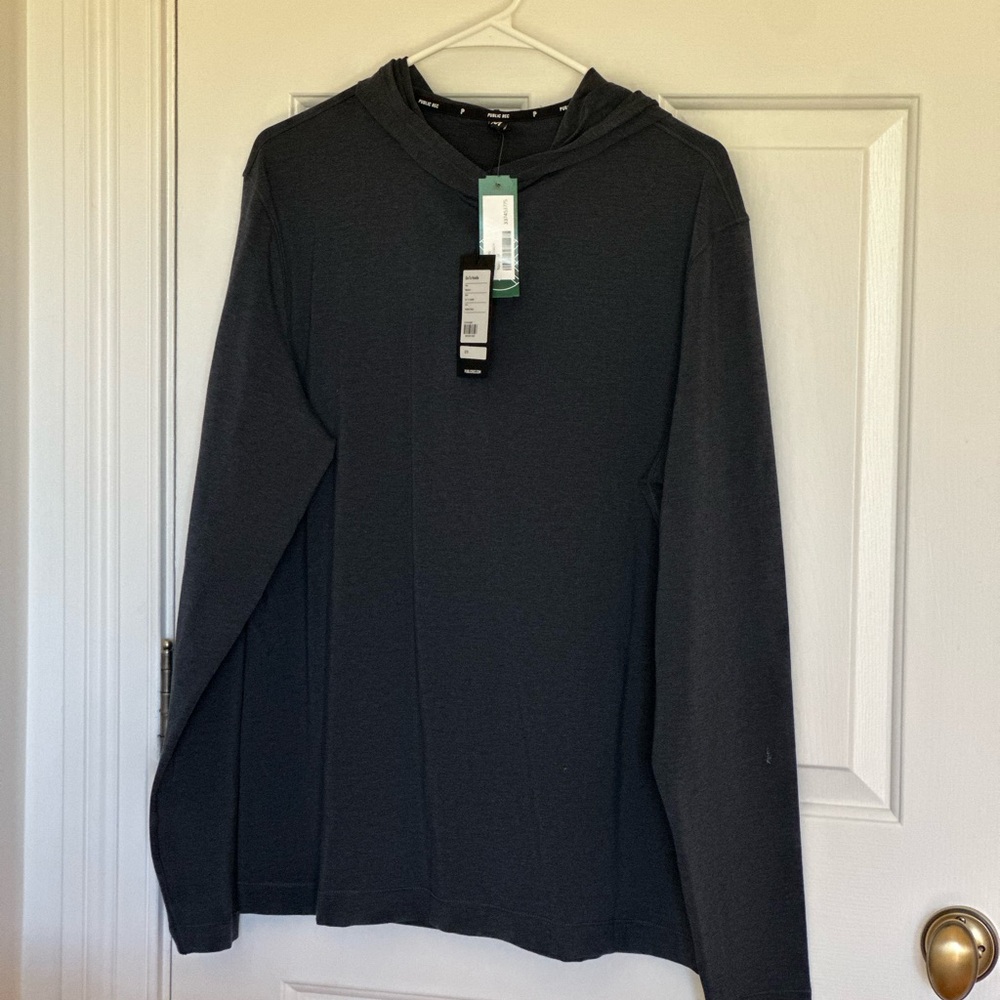 Public Rec Men’s GO-TO Hoodie (Navy) NWT - Picture 4 of 8